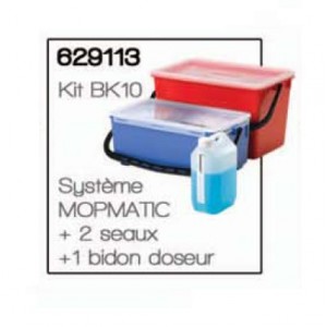 Kit BK10 Système MOPMATIC + 2 seaux + 1 bidon doseur - NUMATIC
