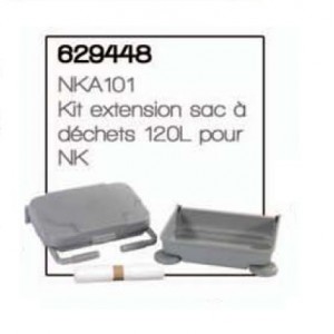 NKA101 Kit extension sac à déchets 120L pour NK - NUMATIC