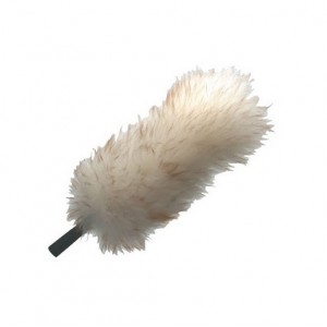 UNGER - Plumeau poussière flexible en laine d'agneau STARDUSTER® pour perche télescopique ou à main
