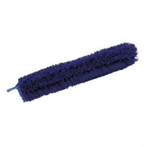 Housse frange Acrylique bleue 40 ou 60 cm - Fils longs sur 2 faces pour plumeau SNAKE ou SPILLO